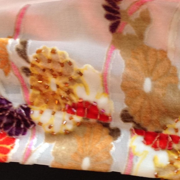 ๐ฒSALE๐ฒ HP Purchased/London Designer James Lakeland 100% Silk Jacket - Picture 7 of 11